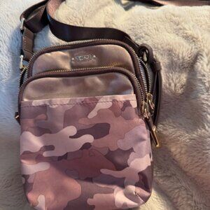 TUMI Voyageur Camouflage Pink Ruma Crossbody - 144807-2895